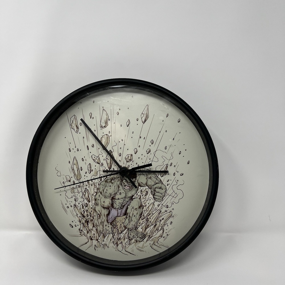 Incredible Hulk Wall Clock
